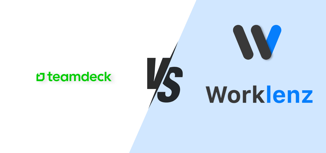 Worklenz vs Teamdeck comparison for agency resource scheduling