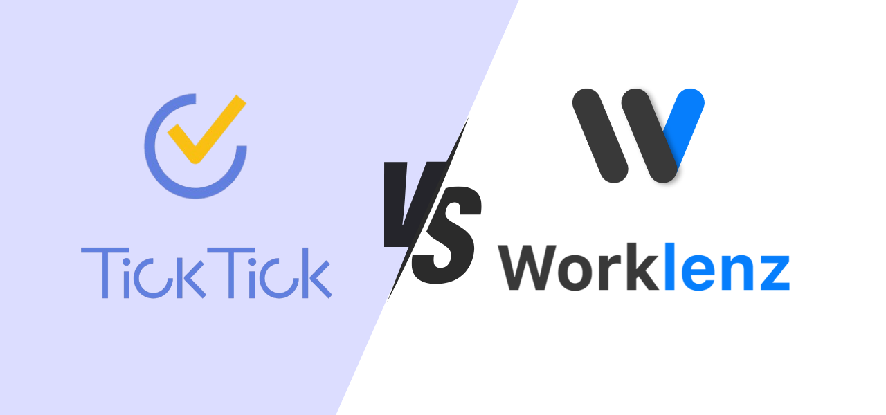 Worklenz vs TickTick comparison for team project management